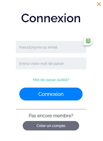 Connexion des membres du ABUKING CASINO