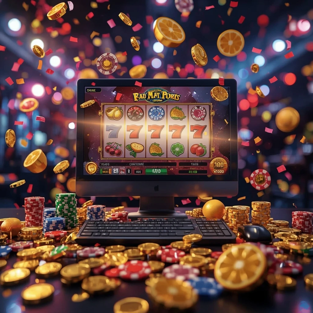 machines à sous sur l'écran ABUKING CASINO