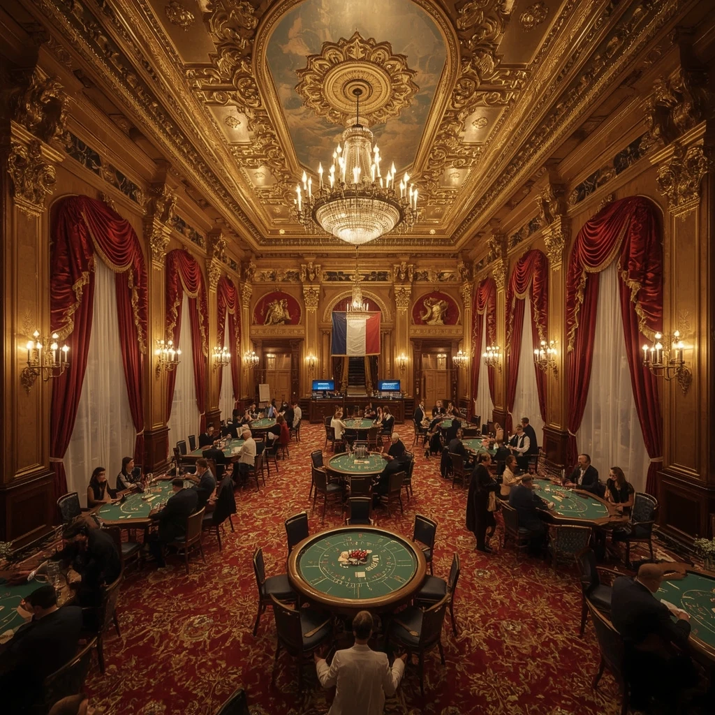 Le casino et le drapeau français ABUKING CASINO